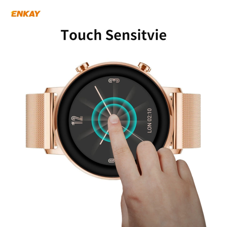 2 PCS ENKAY Hat-Prince 3D Full Screen Soft PC Edge + PMMA HD Screen Protector Film