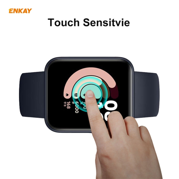 2 PCS ENKAY Hat-Prince 3D Full Screen Soft PC Edge + PMMA HD Screen Protector Film