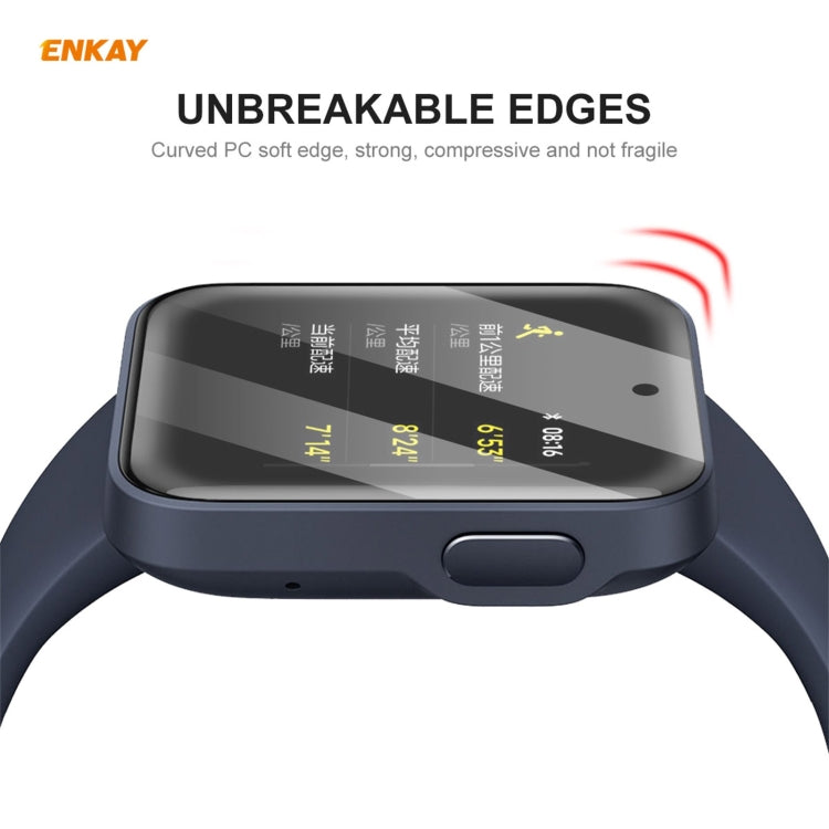 2 PCS ENKAY Hat-Prince 3D Full Screen Soft PC Edge + PMMA HD Screen Protector Film