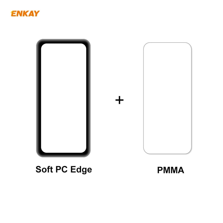 ENKAY Hat-Prince 3D Full Screen Soft PC Edge + PMMA HD Screen Protector Film