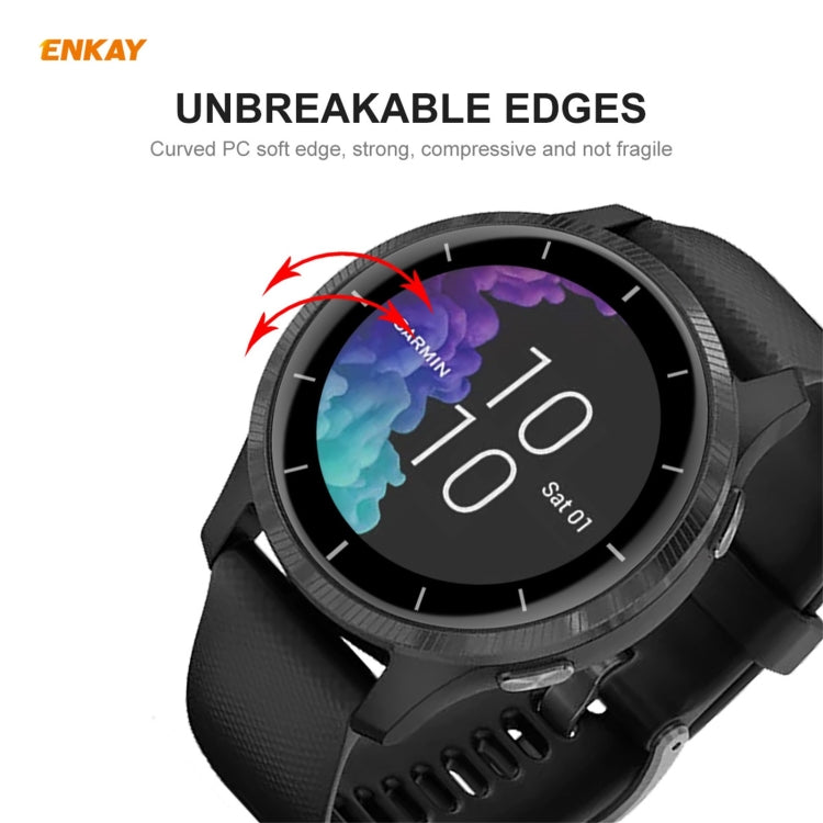 5 PCS ENKAY Hat-Prince 3D Full Screen Soft PC Edge + PMMA HD Screen Protector Film