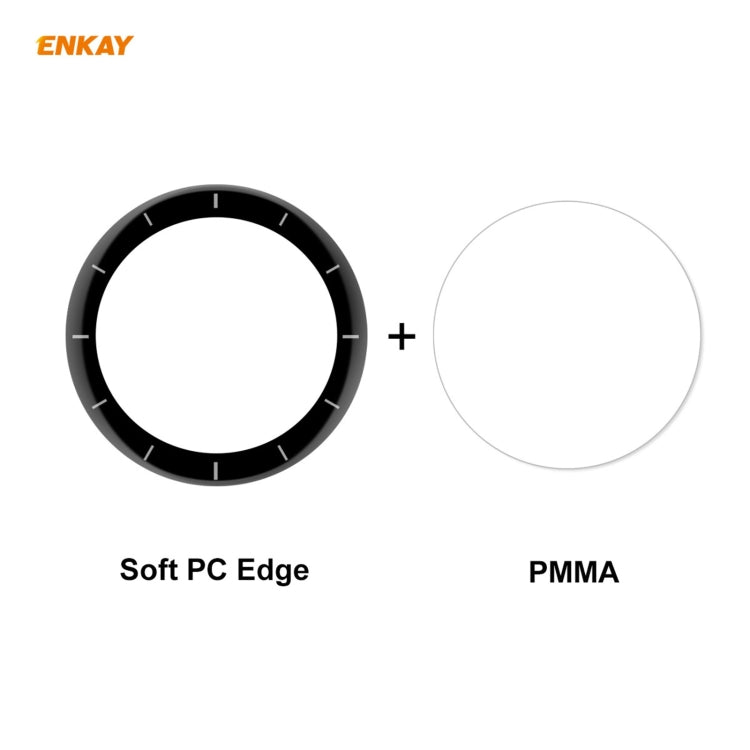 10 PCS ENKAY Hat-Prince 3D Full Screen Soft PC Edge + PMMA HD Screen Protector Film
