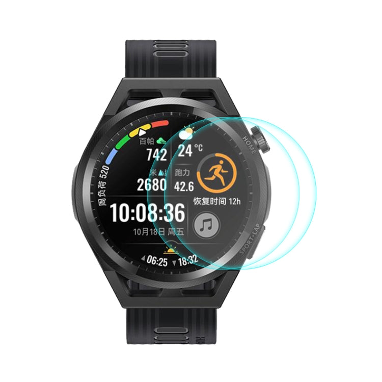 For Huawei Watch GT Runner 46mm ENKAY Hat-Prince 0.2mm 9H 2.15D Curved Edge Tempered Glass Screen Protector Watch Film
