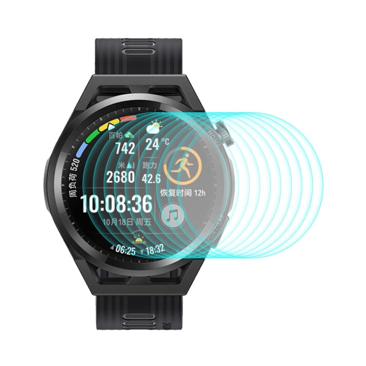 For Huawei Watch GT Runner 46mm ENKAY Hat-Prince 0.2mm 9H 2.15D Curved Edge Tempered Glass Screen Protector Watch Film