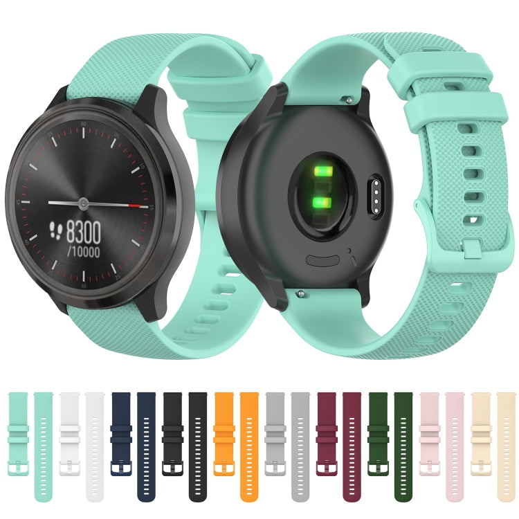 22mm Checkered Silicone Strap