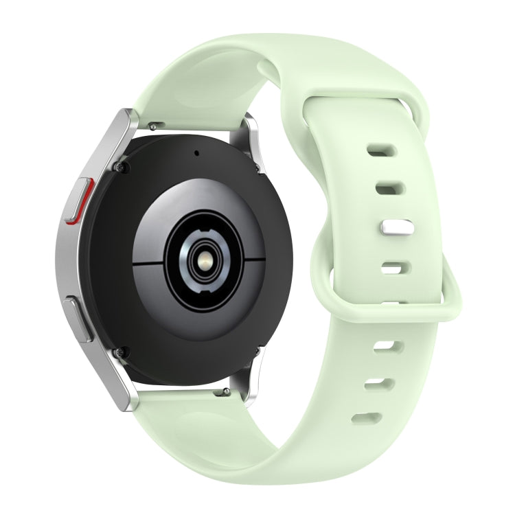20mm Solid Color Silicone Watch Band