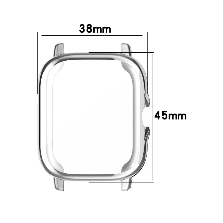 Shockproof TPU Plating Watch Case