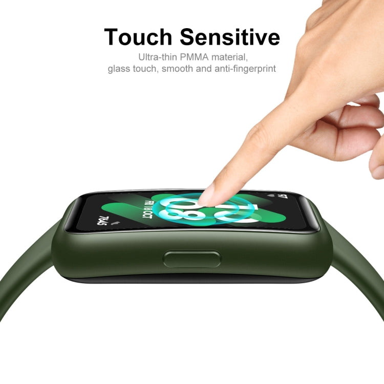 For Huawei Band 7/6 / Honor Band 6 ENKAY 3D Full Coverage Soft PC Edge + PMMA HD Screen Watch Film