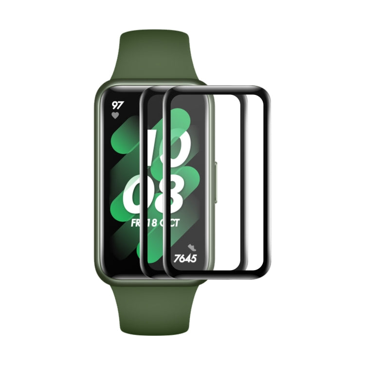 For Huawei Band 7/6 / Honor Band 6 ENKAY 3D Full Coverage Soft PC Edge + PMMA HD Screen Watch Film