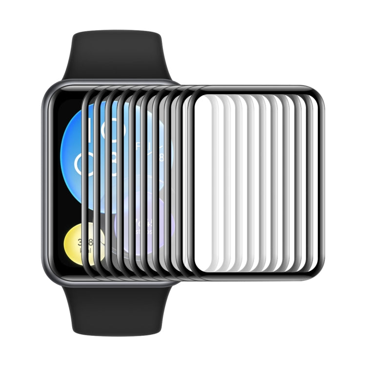 For Huawei Watch Fit 2 ENKAY Hat-Prince 3D Full Coverage Soft PC Edge + PMMA HD Screen Protector Film
