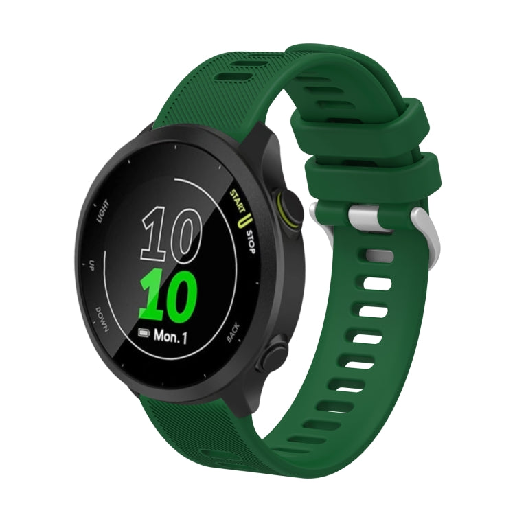 20mm Silicone Twill Watch Band
