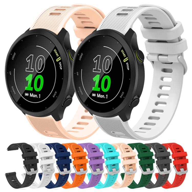 20mm Silicone Twill Watch Band