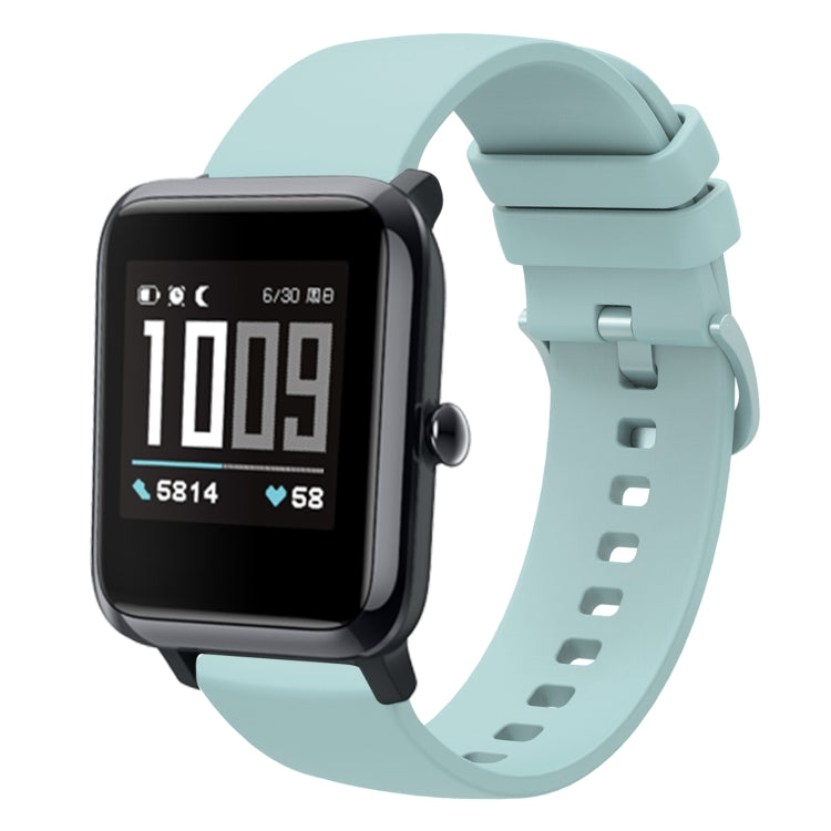 20mm Solid Color Soft Silicone Watch Band