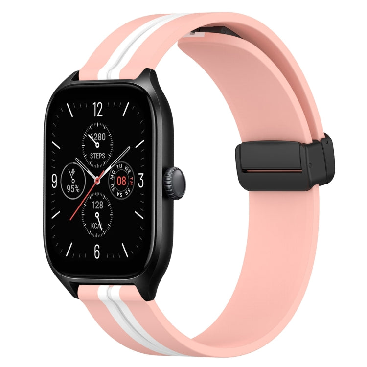 20mm Folding Magnetic Clasp Silicone Watch Band
