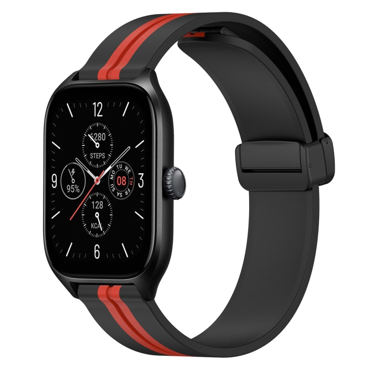 20mm Folding Magnetic Clasp Silicone Watch Band