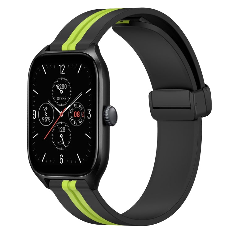 20mm Folding Magnetic Clasp Silicone Watch Band