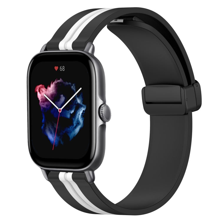 20mm Folding Magnetic Clasp Silicone Watch Band