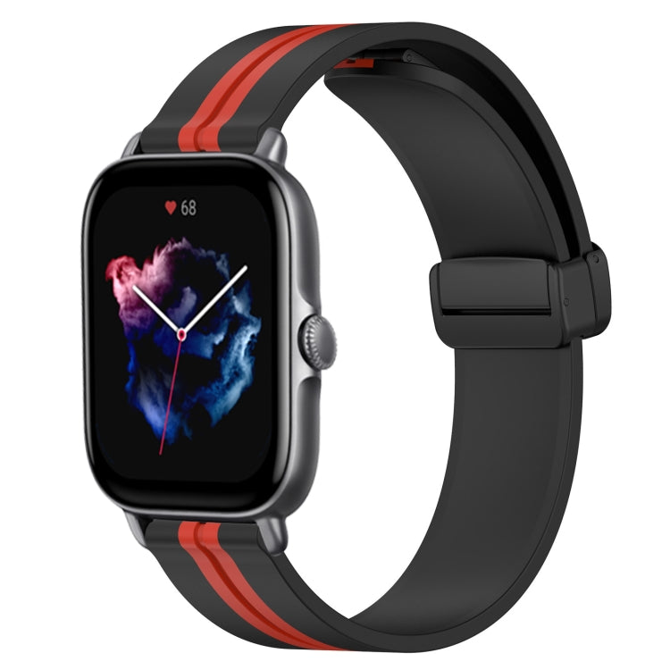 20mm Folding Magnetic Clasp Silicone Watch Band