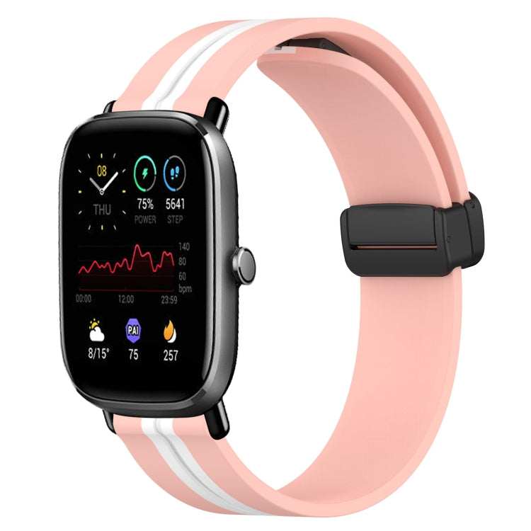 20mm Folding Magnetic Clasp Silicone Watch Band