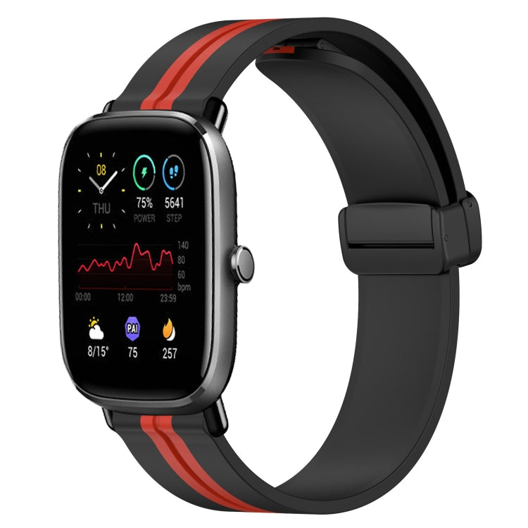 20mm Folding Magnetic Clasp Silicone Watch Band