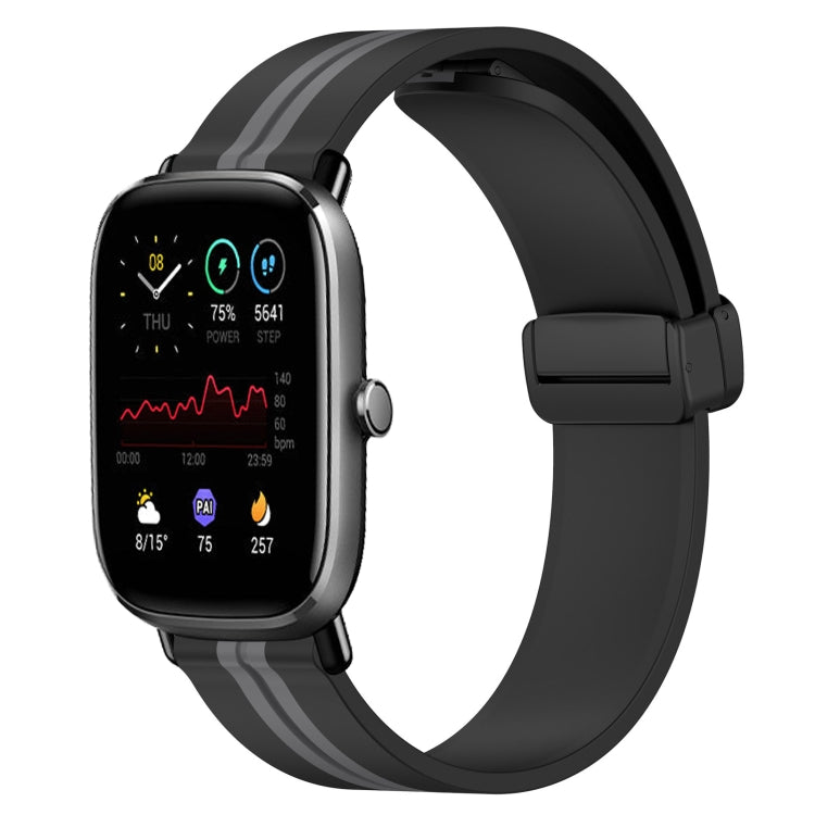 20mm Folding Magnetic Clasp Silicone Watch Band