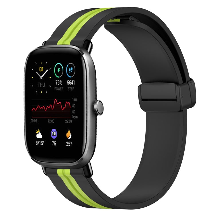 20mm Folding Magnetic Clasp Silicone Watch Band