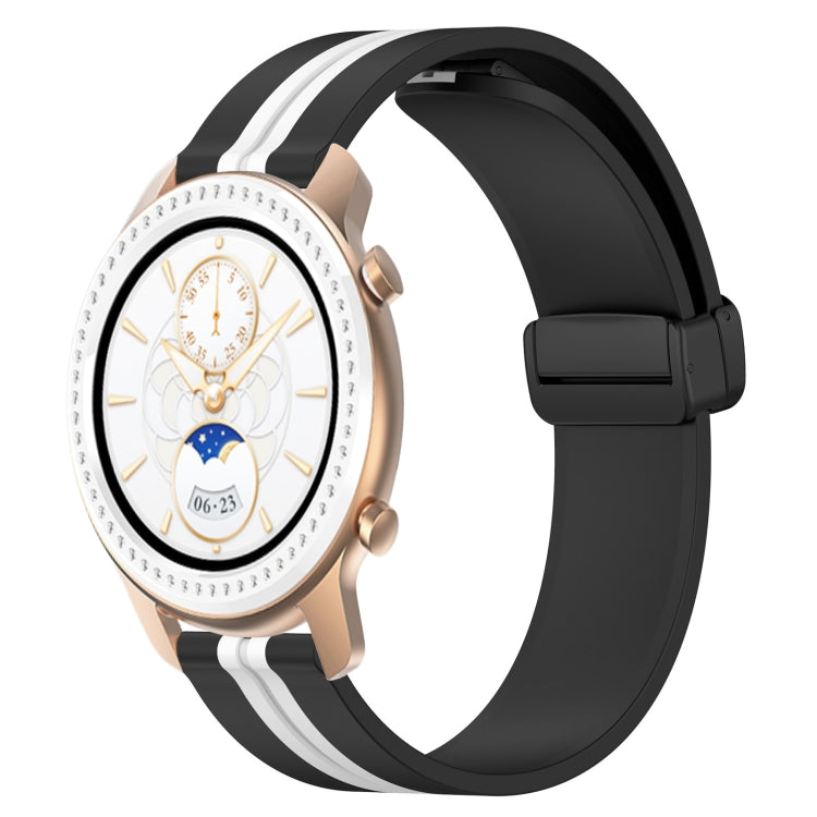 20mm Folding Magnetic Clasp Silicone Watch Band