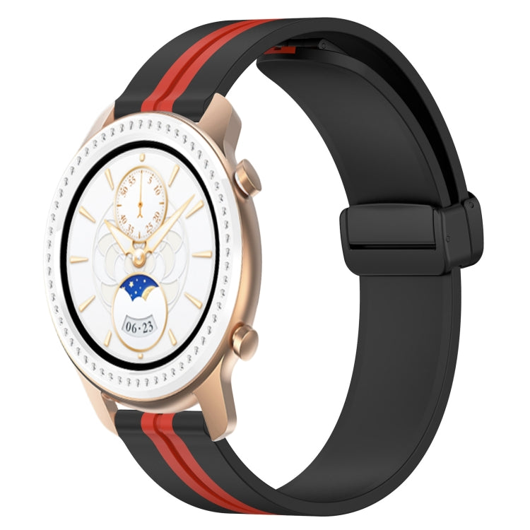 20mm Folding Magnetic Clasp Silicone Watch Band