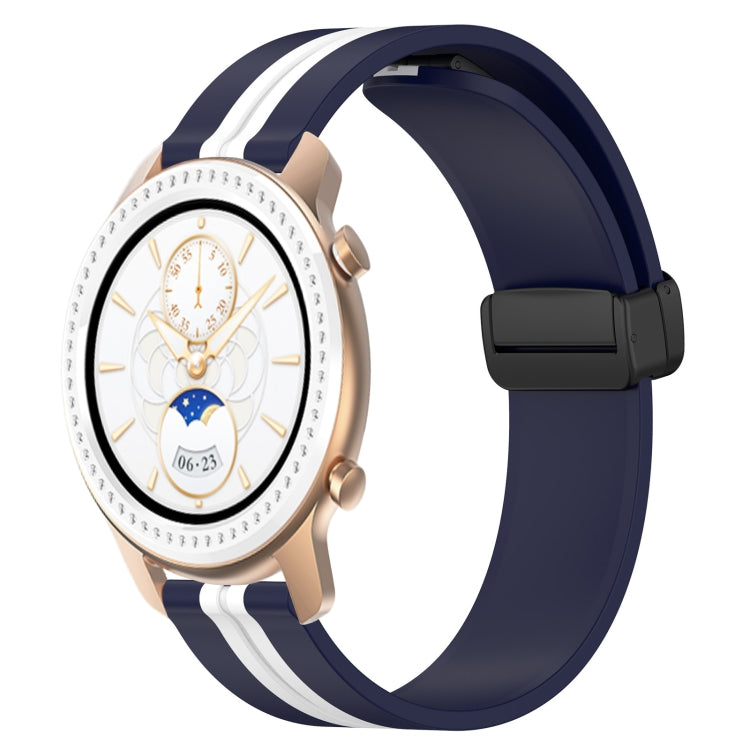 20mm Folding Magnetic Clasp Silicone Watch Band