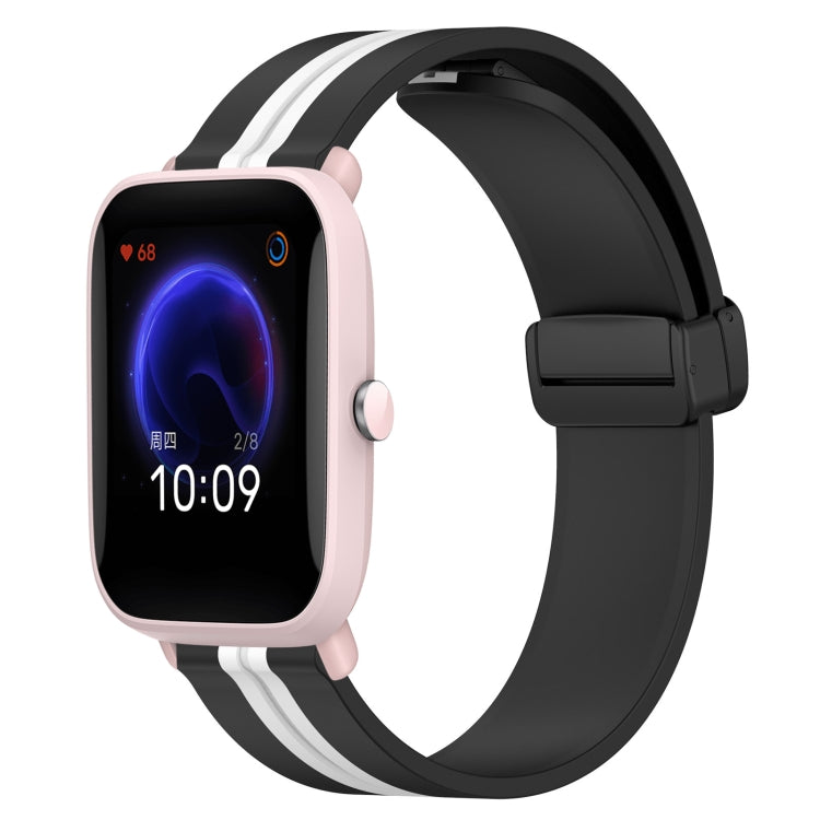 20mm Folding Magnetic Clasp Silicone Watch Band