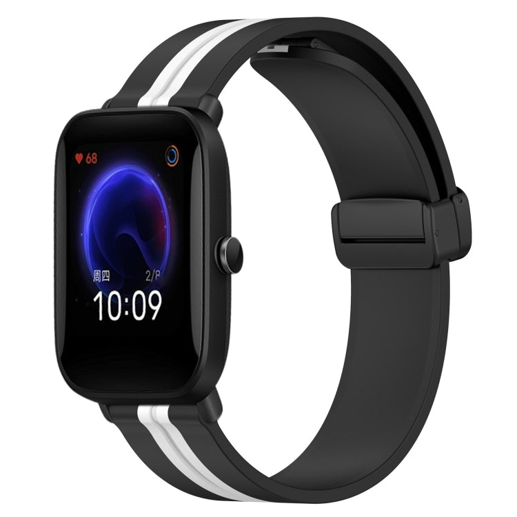 20mm Folding Magnetic Clasp Silicone Watch Band