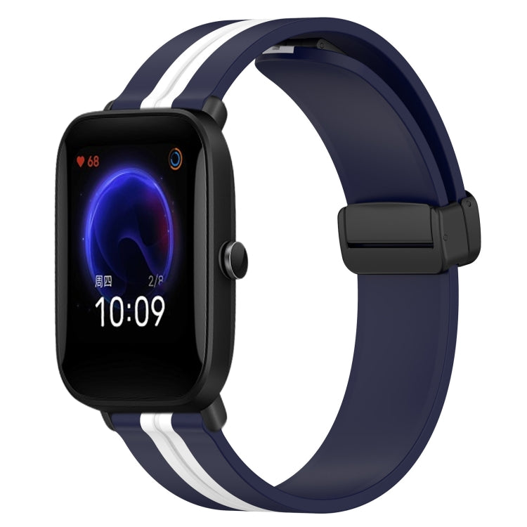 20mm Folding Magnetic Clasp Silicone Watch Band