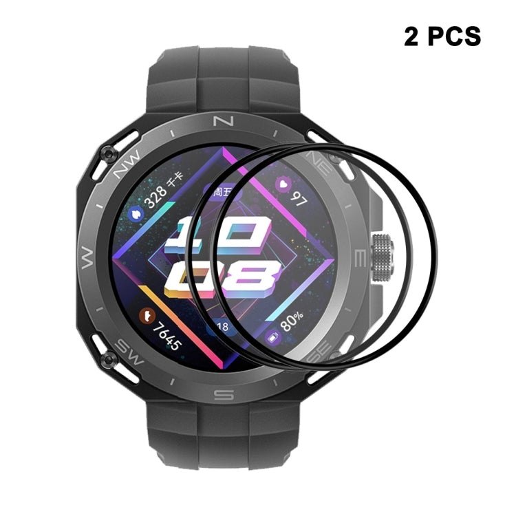 For Huawei Watch GT Cyber ENKAY 3D Full Coverage Soft PC Edge + PMMA HD Screen Protector Film