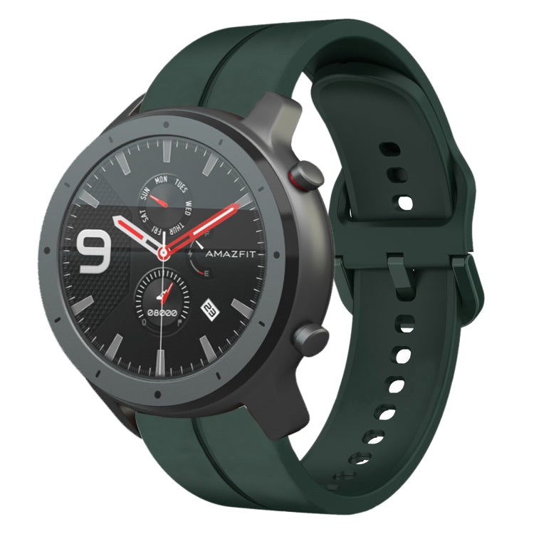 22mm Loop Silicone Watch Band