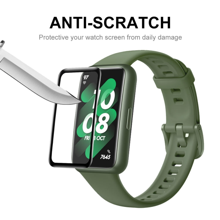 1pcs For Huawei Band 8 / 9 ENKAY Hat-Prince 3D Full Coverage Soft PC Edge + PMMA HD Screen Protector Film