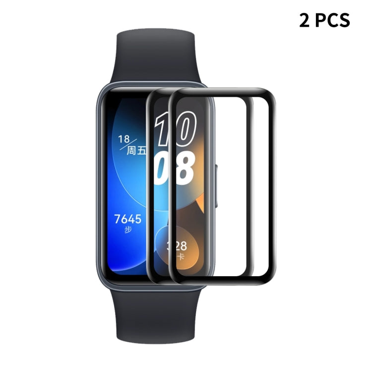 1pcs For Huawei Band 8 / 9 ENKAY Hat-Prince 3D Full Coverage Soft PC Edge + PMMA HD Screen Protector Film