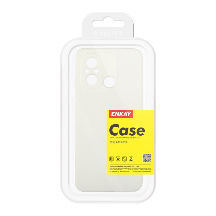 ENKAY Liquid Silicone Phone Case with Tempered Film