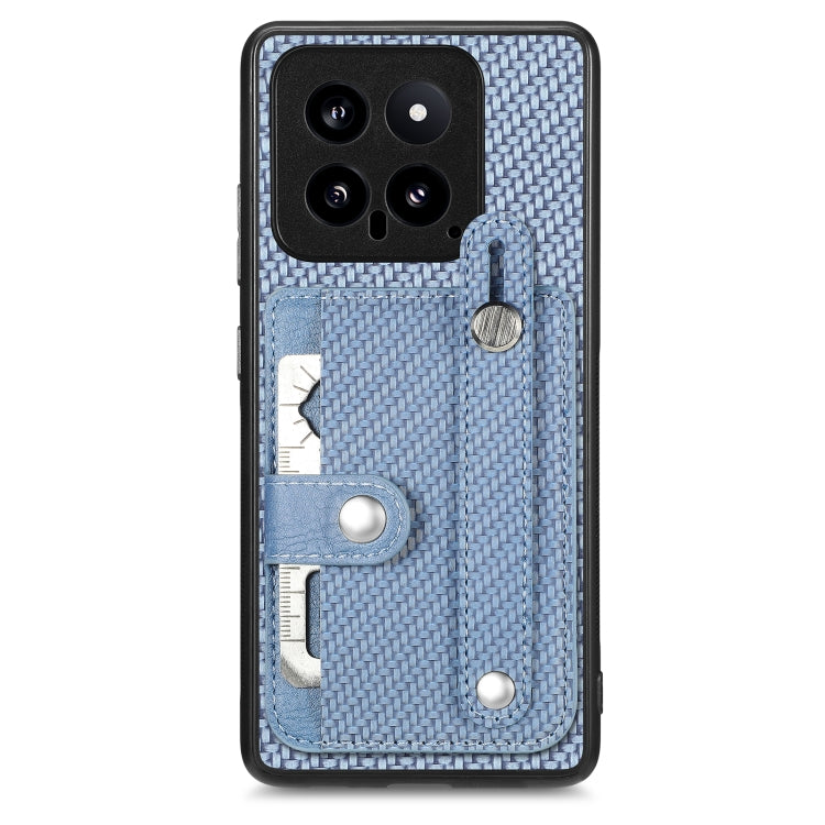 Wristband Kickstand Card Wallet Back Phone Case with Tool Knife