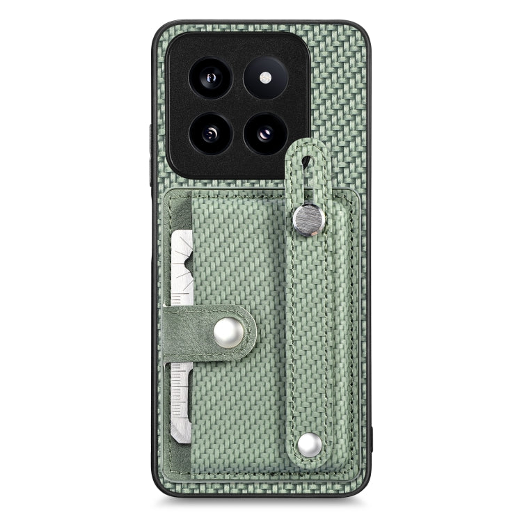 Wristband Kickstand Card Wallet Back Phone Case with Tool Knife