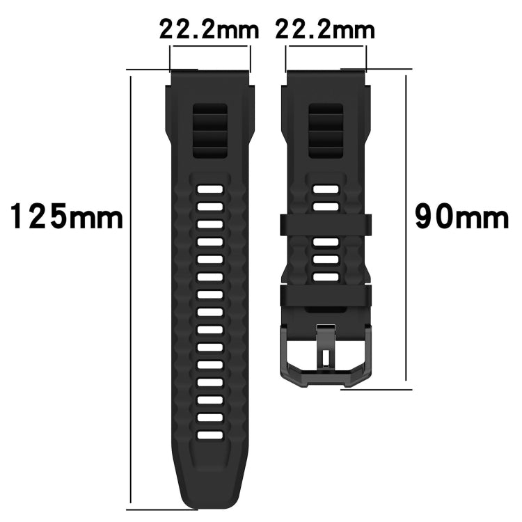 Silicone Sports Watch Band