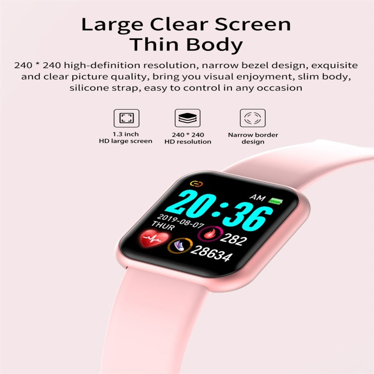 GM20 1.3inch IPS Color Screen Smart Watch IP67 Waterproof,Support Call Reminder /Heart Rate Monitoring/Blood Pressure Monitoring/Sedentary Reminder