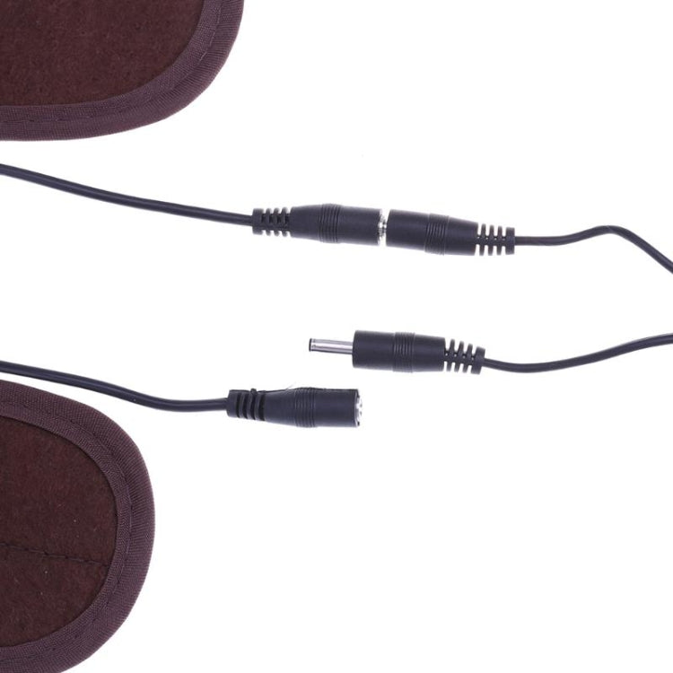 2 Pairs USB Shoe Dryer Electric Insoles Shoe Winter Keep Warm Heated Insole for Shoes Boot