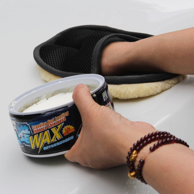 Plush Car Cleaning Waxing Gloves