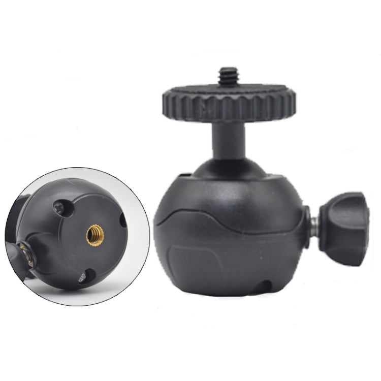 Mini Desktop Aluminum Alloy Tripod Mini Ball Head 360 Degree Pan 90 Degree Tilt Tripod
