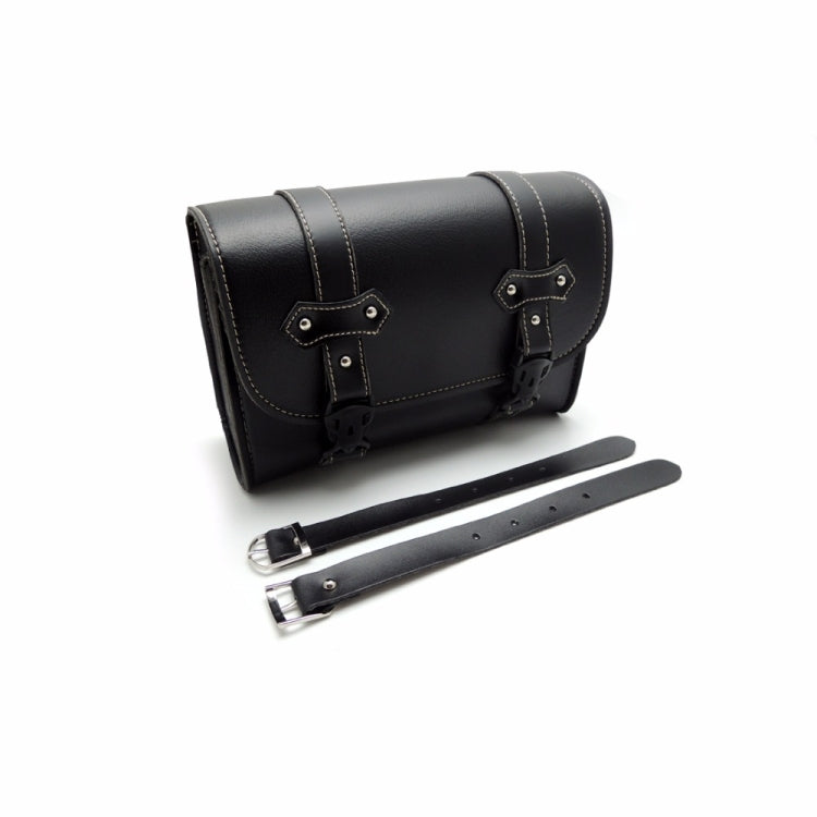 Motorcycle Saddle Bags Leather Storage Tool PU Leather Side Pouch Bags