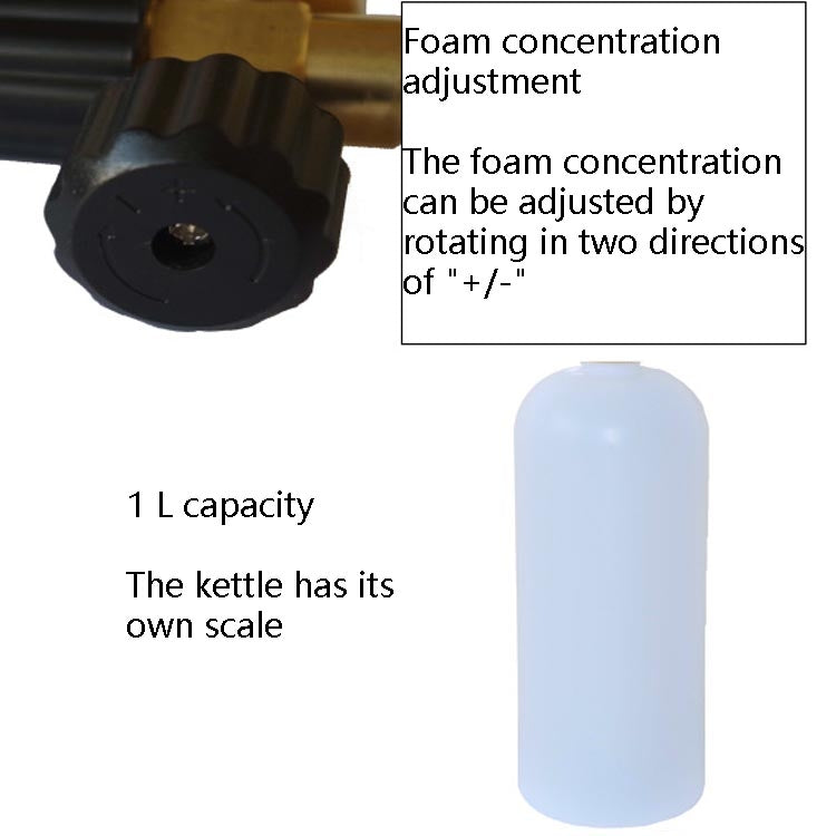 Car Wash Water Gun Foam Pot High Pressure Foam Gun Foam Pot
