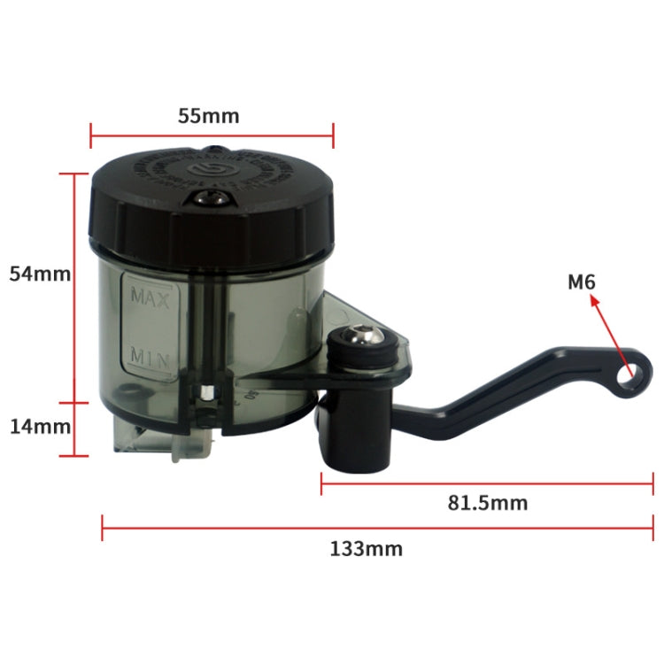 Motorcycle Modified Fittings Front Brake Oil Liquid Oil Cup Direct Pump Large Capacity Universal Oil Pot