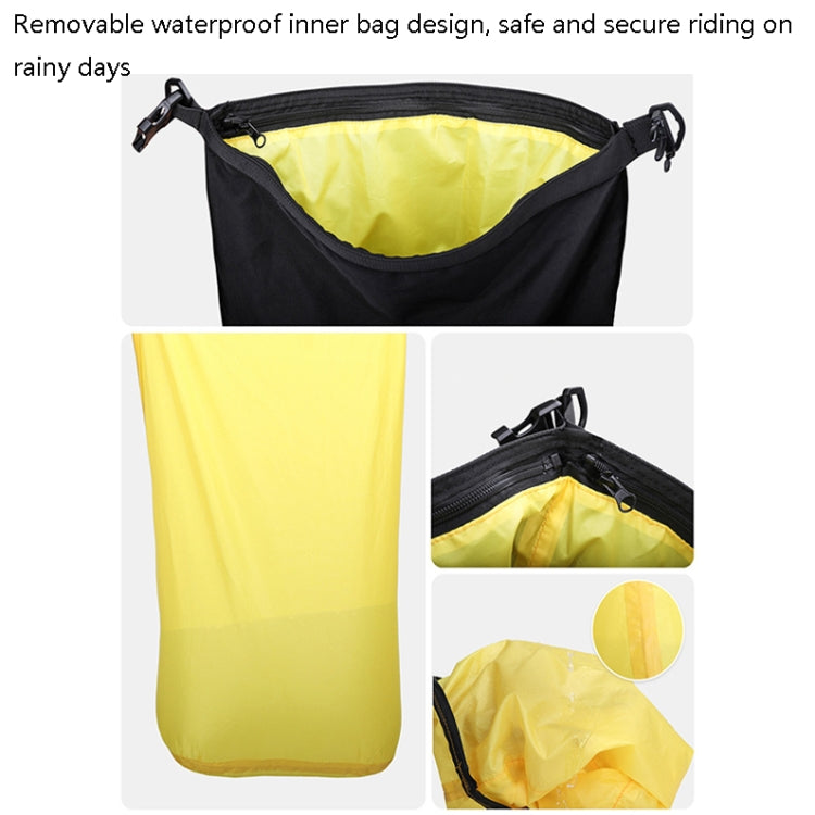 Rhinowalk Multi-Function Motorcycle Rear Seat Bag Combination Rear Shelf Pannier