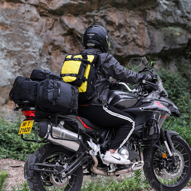 Rhinowalk Multi-Function Motorcycle Rear Seat Bag Combination Rear Shelf Pannier