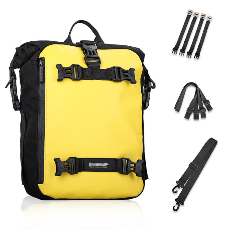 Rhinowalk Multi-Function Motorcycle Rear Seat Bag Combination Rear Shelf Pannier
